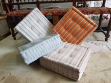 coussins, matelas, cannage, paillage et travaux divers