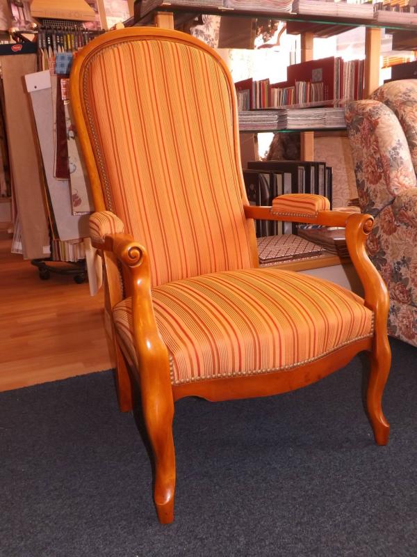 restauration d'un fauteuil Voltaire